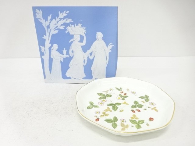 WEDGWOOD　ウェッジウッド　ワイルドストロベリー　プレート　洋食器
